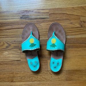 Jack Rogers Pineapple Sandals
